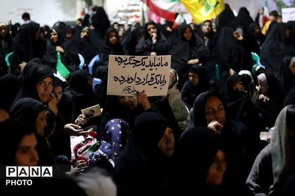 اجتماع بزرگ مقاومت تا فتح در شام میلاد با سعادت حضرت امام رضا (ع) درابرکوه