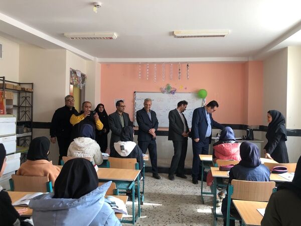 کلنگ‌زنی مدرسه شش‌کلاسه در امانلی و بازدید مسئولان استانی از مدارس راز و جرگلان
