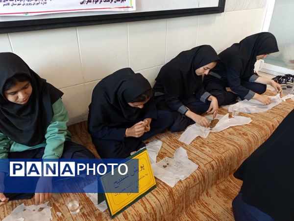 پویش تسبیح در دبیرستان فرهنگ کاشمر