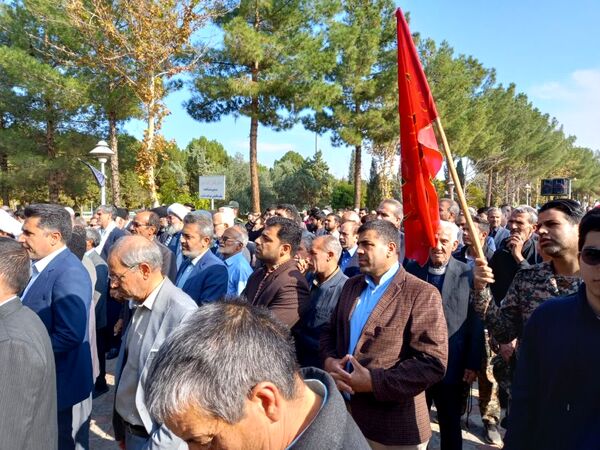 راهپیمایی جمعه خشم در شهرستان کاشمر 
