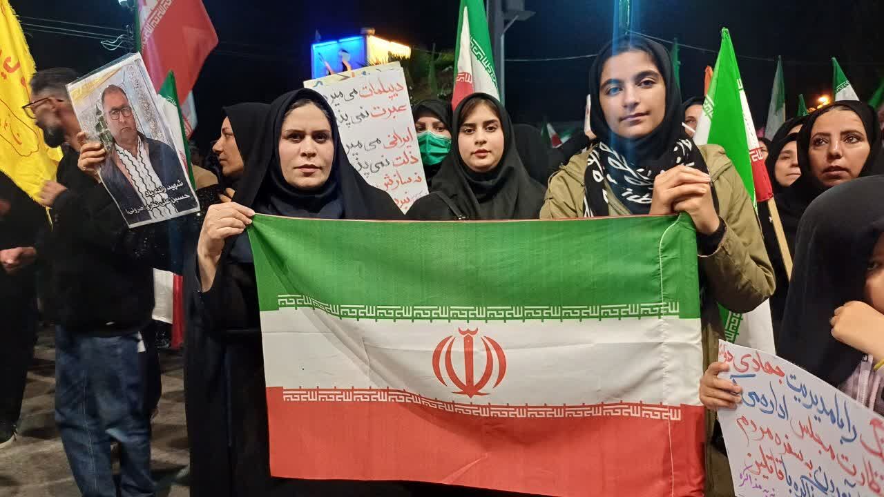 طوفان مردم غیور کوهدشت در موج هفتادودوم