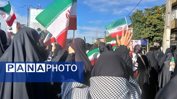 فریاد امت و راهپیمایی ۲۲ دی در شهرستان محمودآباد