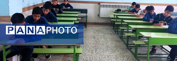 آغاز امتحانات نوبت دوم در دبیرستان ابوریحان ۲