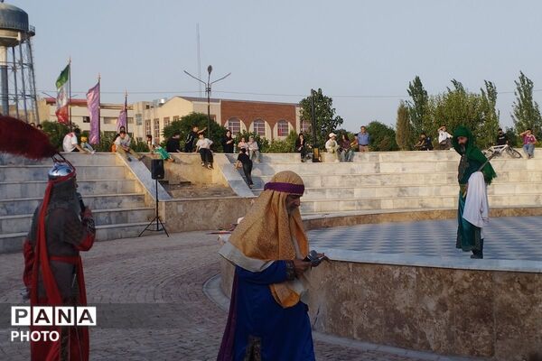 اجرای تعزیه به مناسبت دهه دوم محرم در بهارستان دو