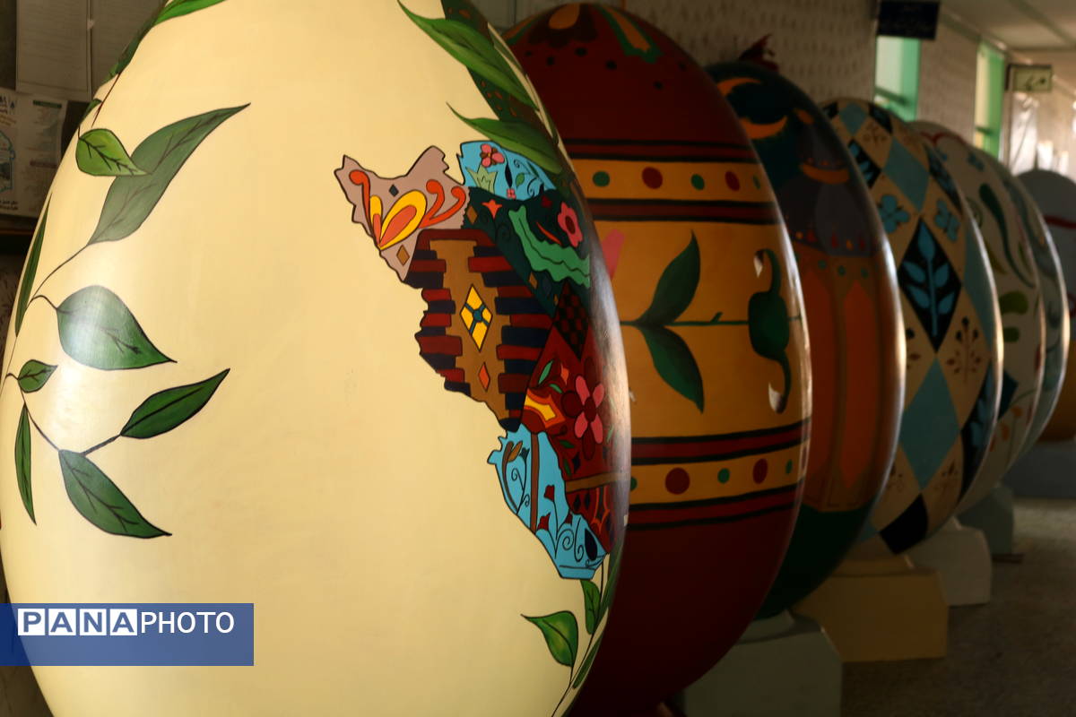 تخم‌مرغ‌های رنگی به پیشواز بهار رفتند