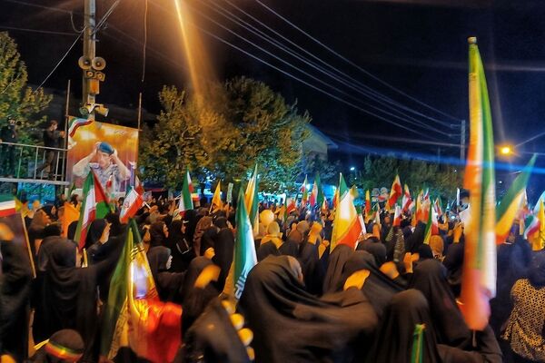 خیابان جمهوری اسلامی یاسوج یکه تاز جان فدای ایران 