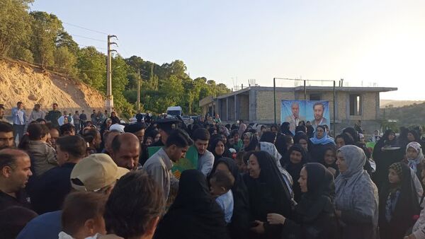 استقبال پر‌شور مردم دهستان کریک از کاروان خدام رضوی
