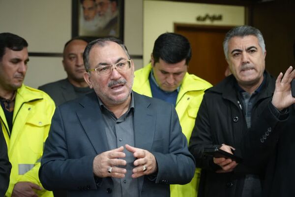بازدید استاندار از مانیتورینگ و دیسپاچینگ شرکت گاز خراسان شمالی