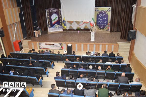 مراسم تودیع و معارفه فرمانده و جانشین ناحیه مقاومت بسیج فارسان