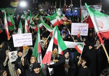تجمع عظیم مردم باقرشهر و کهریزک
