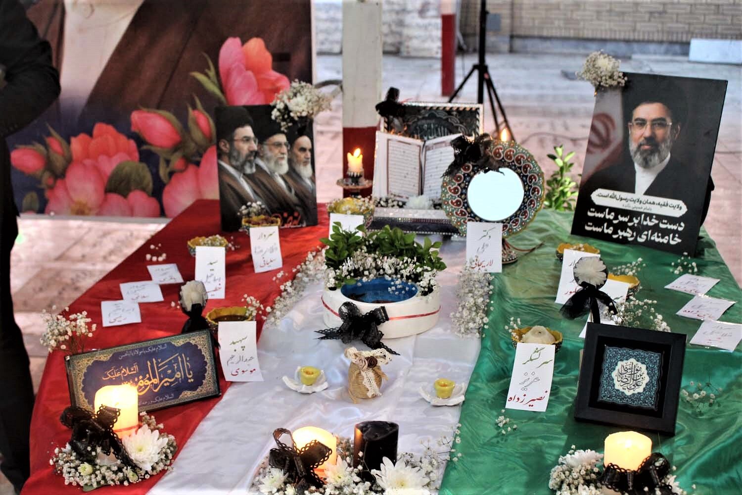 حال و هوای آغاز سال نو در جوار مزار شهدای جنگ رمضان