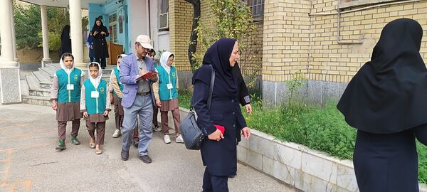 اجرای پویش «کاغذ، زباله نیست» در دبستان سما شهرستان شیروان