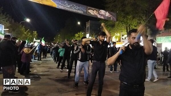 گذری بر هیئت های عزاداری در چهل و یکمین شب از اجتماعات مردمی نیشابور