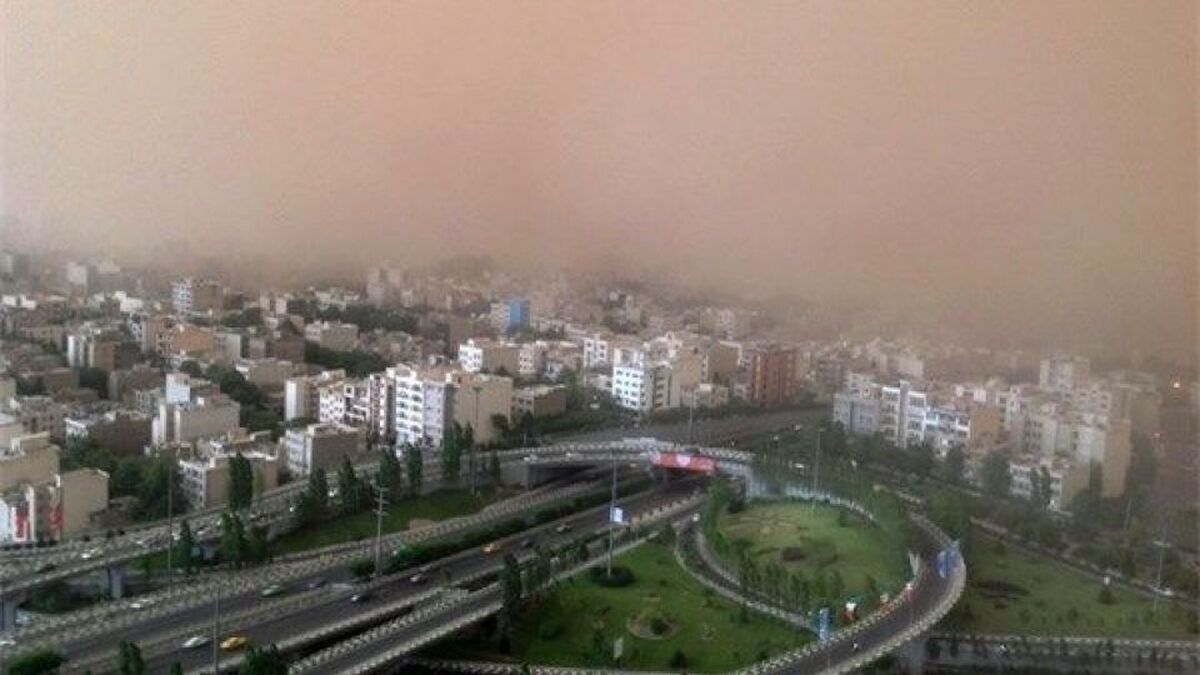 سه روز آماده‌باش برای طوفان در تهران