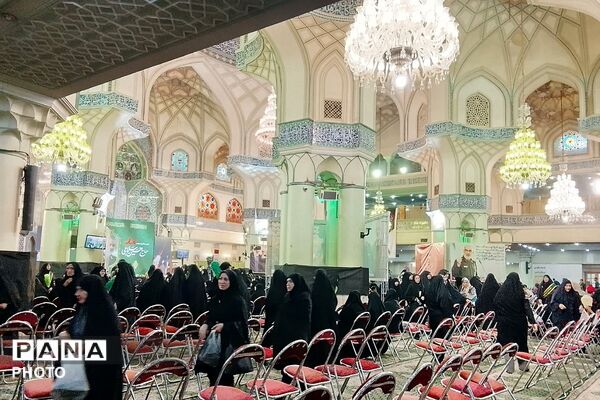 مراسم سالگرد شهادت سپهبد حسین سلامی در حرم مطهر شاه عبدالعظیم حسنی