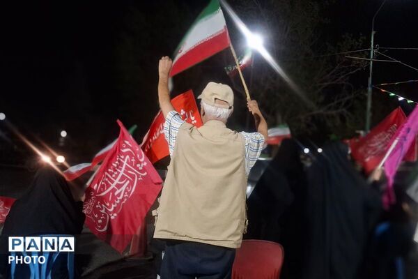 میدان شهدای گمنام فاز چهار اندیشه، صحنه همدلی مردم