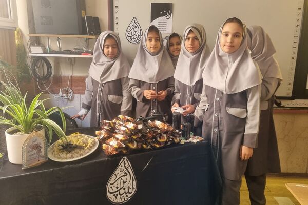 مراسم سوگواری وفات حضرت ام البنین (س) در مدارس ناحیه دو شهرری 