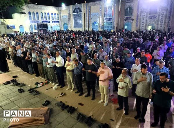 نود شب استقامت و پایداری مردم رجایی شهر کرج