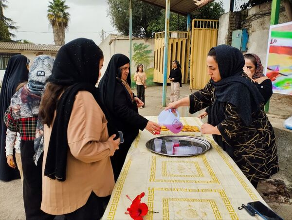 آیین کلنگ‌زنی دبستان ۱۲ کلاسه شهید ولی‌زاده سورک در شهرستان میاندورود 