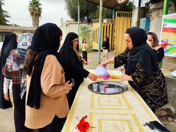 آیین کلنگ‌زنی دبستان ۱۲ کلاسه شهید ولی‌زاده سورک در شهرستان میاندورود 