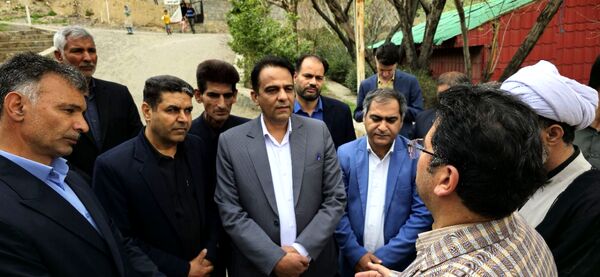بازدید فرماندار از قطب گردشگری گناباد ، کاخک