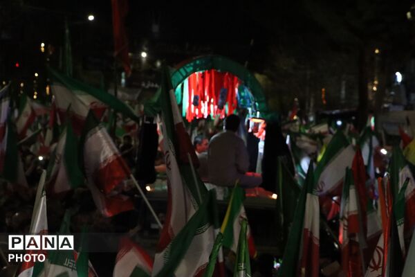 تشییع پیکر دو شهید والامقام در نیشابور 