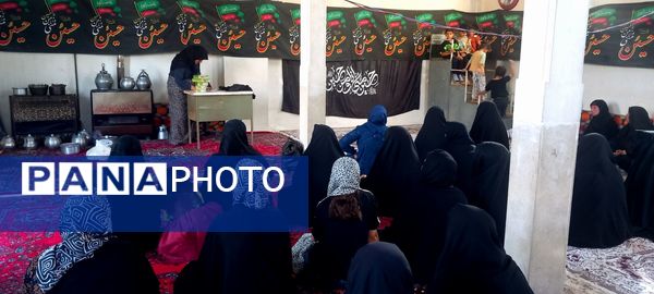 برگزاری باشکوه مراسم عزاداری امام رضا(ع) در نورآباد روستای سراب غضنفر