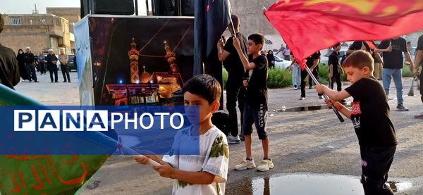  حضور پررنگ نوجوانان وجوانان در تاسوعای حسینی