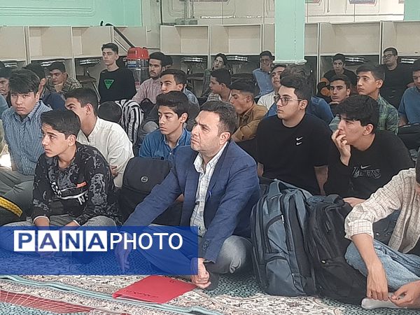 مراسم روایت‌گری شهدا در دبیرستان شاهد ابوذر غفاری نیشابور 