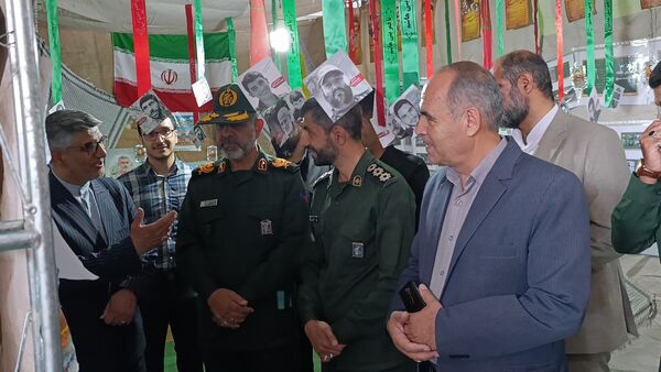 غرفه پایگاه‌های بسیج شهرستان بروجن در دومین اجلاسیه پانصد شهید شهرستان بروجن 