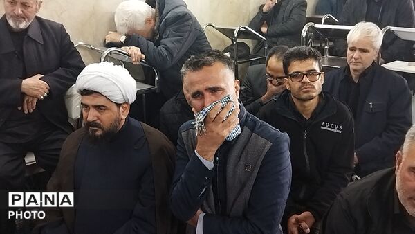 عزاداری مردم نیشابور برای شهادت رهبر عزیز انقلاب اسلامی 