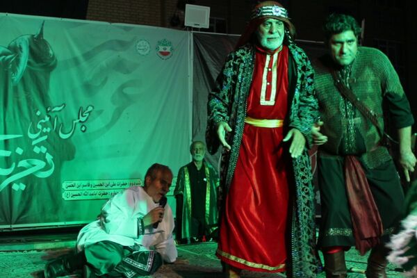 شب چهارم  تعزیه‌خوانی مدرسه الغدیر قیامدشت