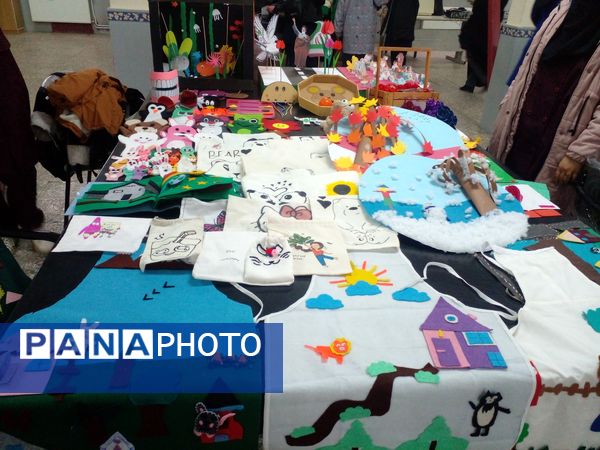 برگزاری نمایشگاه مهارت‌محور دختران هنرستانی ملارد