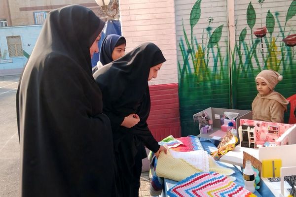 برگزاری طرح ماها در مدرسه مهدیه ناحیه یک شهرری 