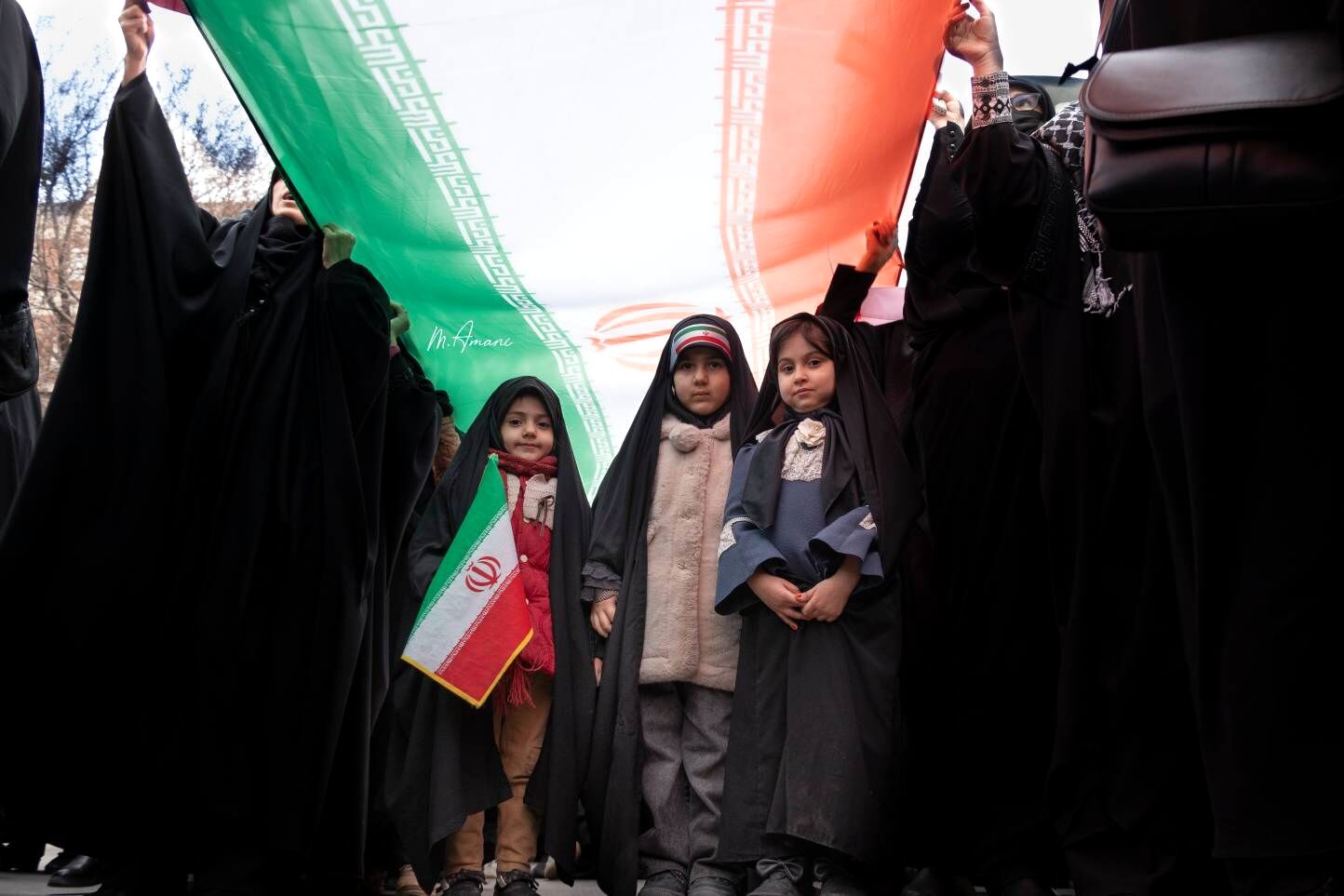 سربازان کوچک در اجتماع مردمی تبریز به خونخواهی از رهبر شهید