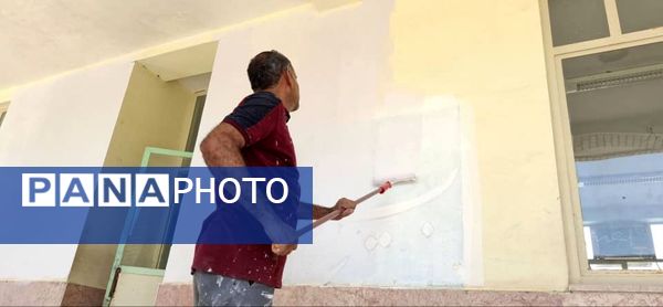  طرح «شهید عجمیان» برای رنگ‌آمیزی و شاداب‌سازی مدارس فین
