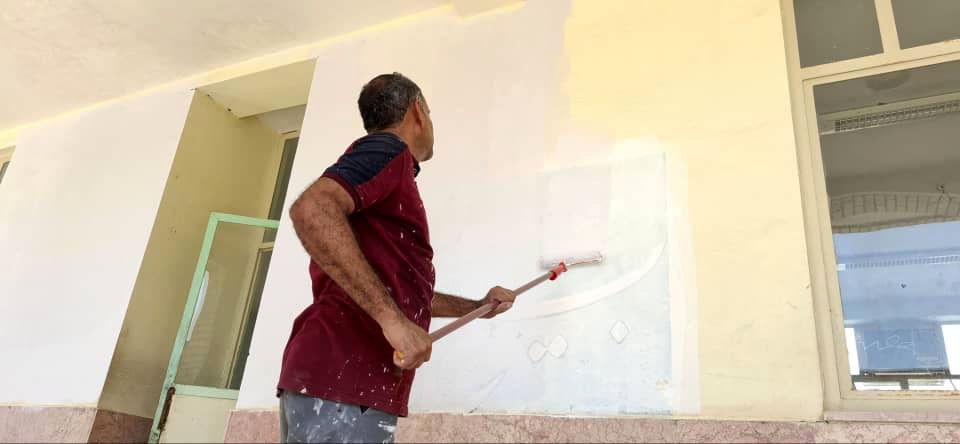  طرح «شهید عجمیان» برای رنگ‌آمیزی و شاداب‌سازی مدارس فین