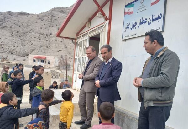 بازدید مدیر آموزش وپرورش مانه و سملقان از مدارس روستایی شهرستان مانه