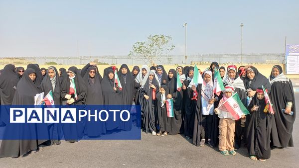 تجمع بسیجیان در بندرعباس