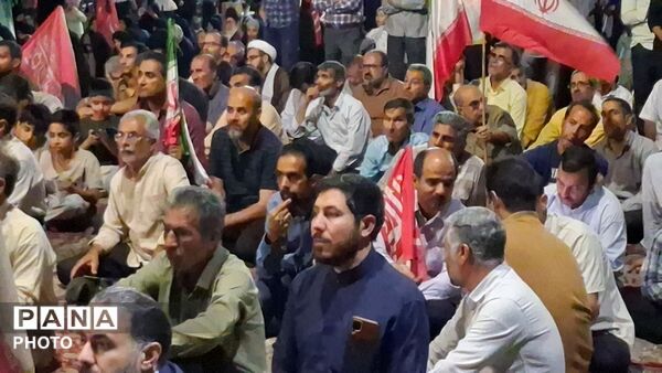 ۲۰۸ مین شب از تجمعات شبانه در کاشمر 