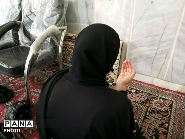 عید بندگی در مسجد ابوالفضلی نیشابور 