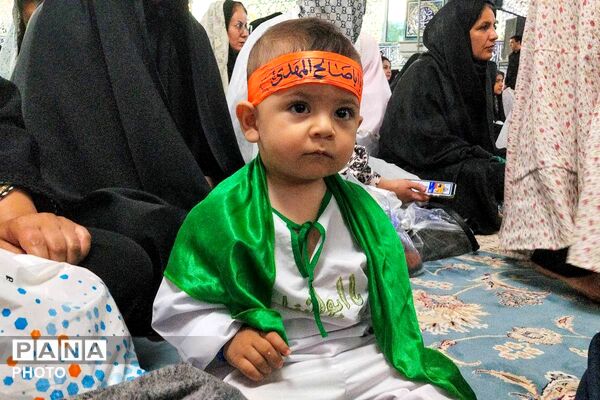 گهواره‌های سبز در سوگ کربلا؛ همایش شیرخوارگان حسینی در بجنورد
/1