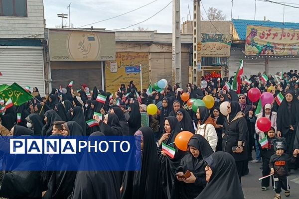 شور انقلابی در پیشوا، همه یکصدا برای ایران در 22 بهمن