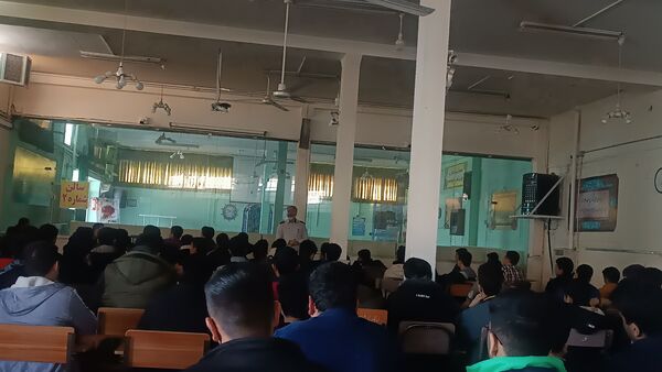 برگزاری کلاس پدافند غیر عامل ویژه پایه‌های دهم دبیرستان شاهد ابوذر غفاری نیشابور