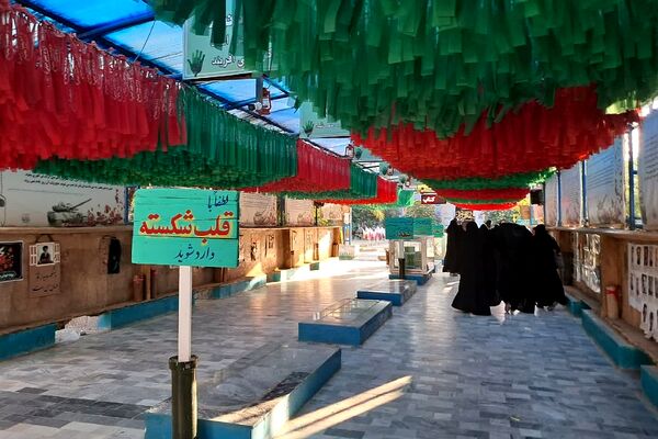 حضور دانش‌آموزان بسیجی ناحیه 2 شهرری در اردوی راهیان نور 