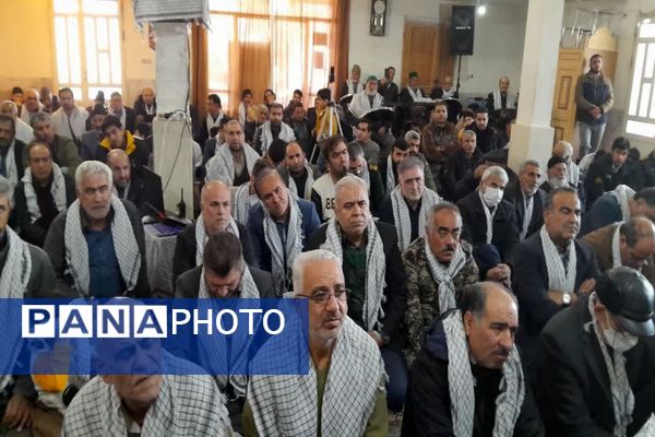 برگزاری یادواره ۲۷ شهید والامقام روستای خراشا