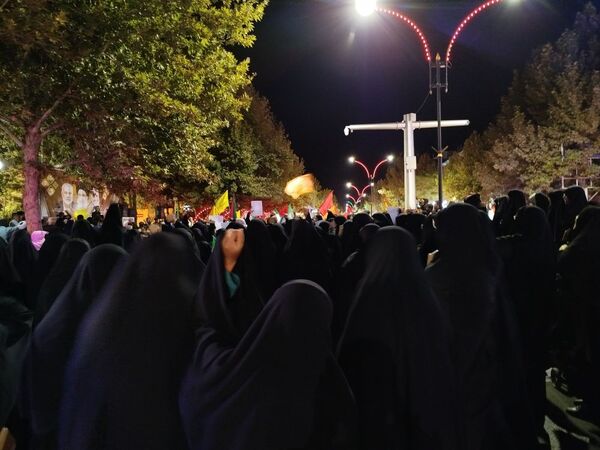 تجمع مردم کاشمر در محکومیت شهادت سیدحسن نصرالله