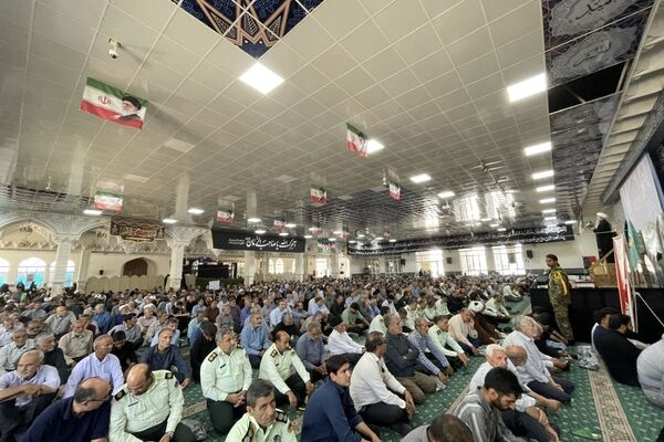 نماز عبادس سیاسی جمعه در شهرستان کاشمر 