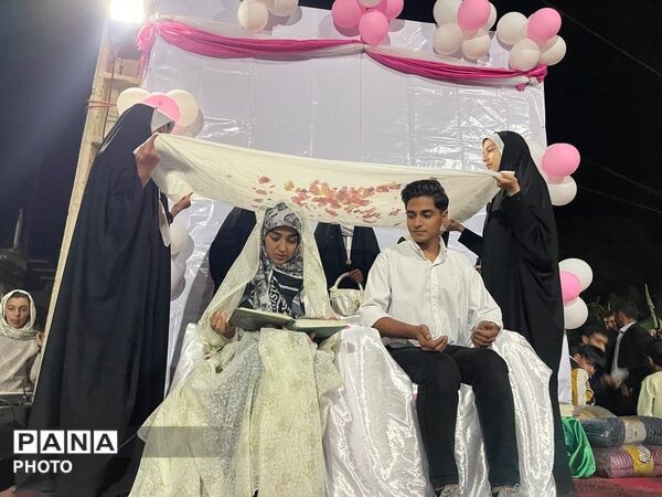 حال و هوای مهمانی جشن غدیر در شهر بار