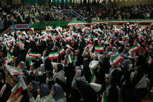 جلوه‌هایی از همایش «دختران حاج قاسم» در قم
